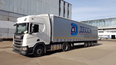 Новый грузовой транспорт Scania грузоподъемностью 20 тонн