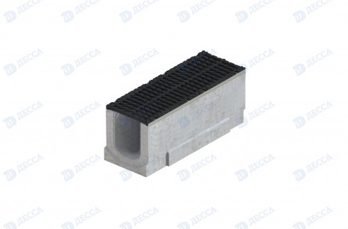 Комплект: ЛВ MAXI Light -30.43.48- бетонный с решеткой водоприемной ВЧ-50 кл.E (щелевой)