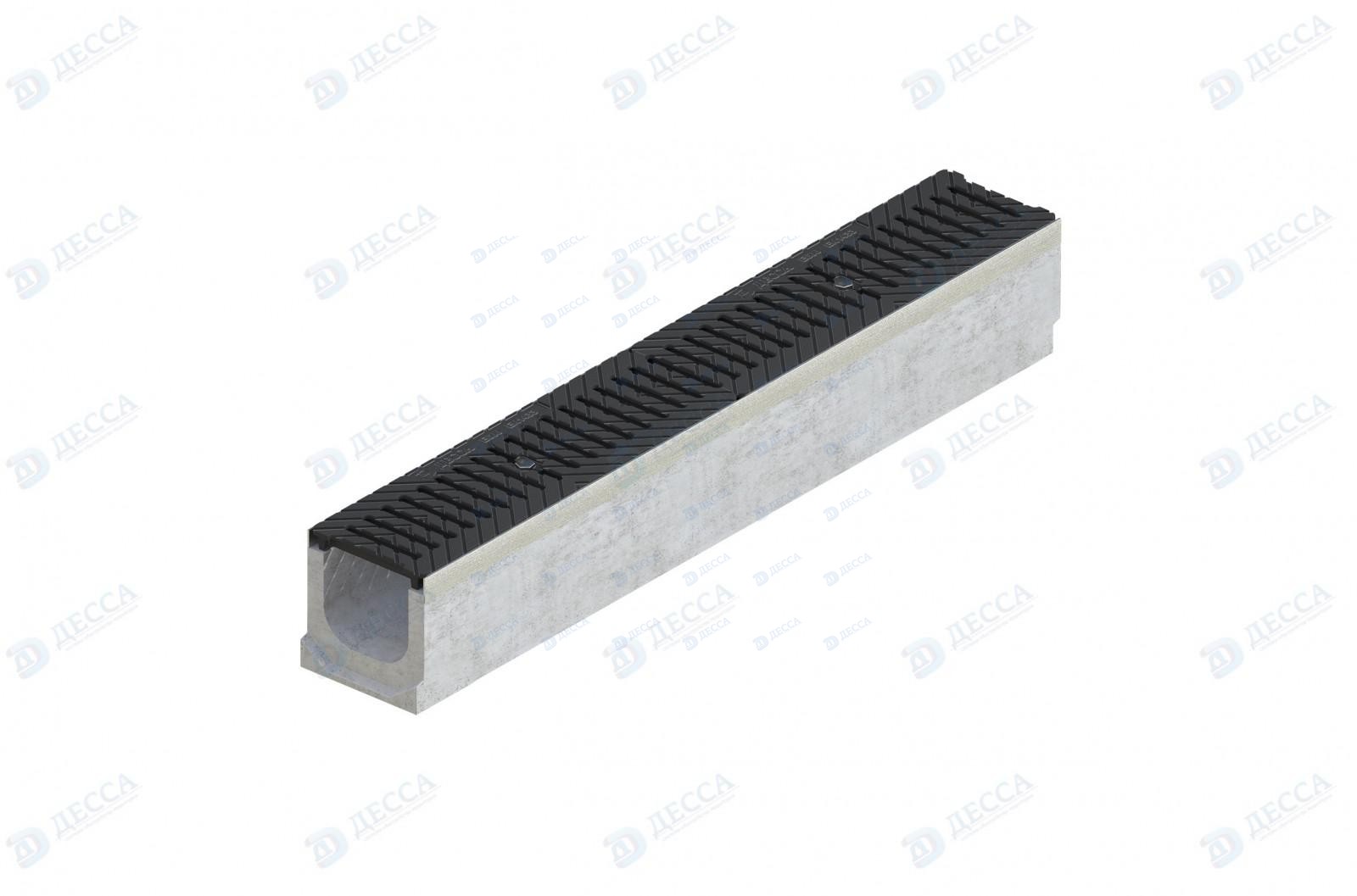 Комплект: ЛВ MAXI Light -10.16.16- бетонный с решеткой водоприемной ВЧ-50 кл.Е (щелевой)