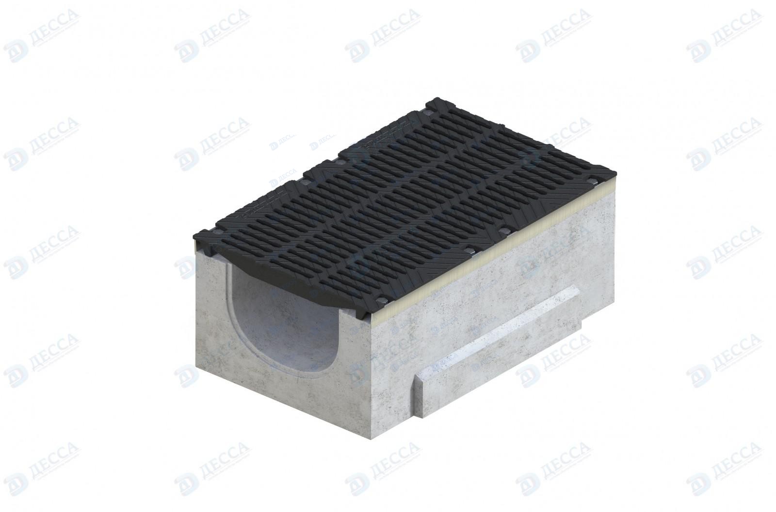 Комплект: ЛВ MAXI -50.65.40- бетонный с решеткой водоприемной ВЧ-50 кл.Е (щелевой)