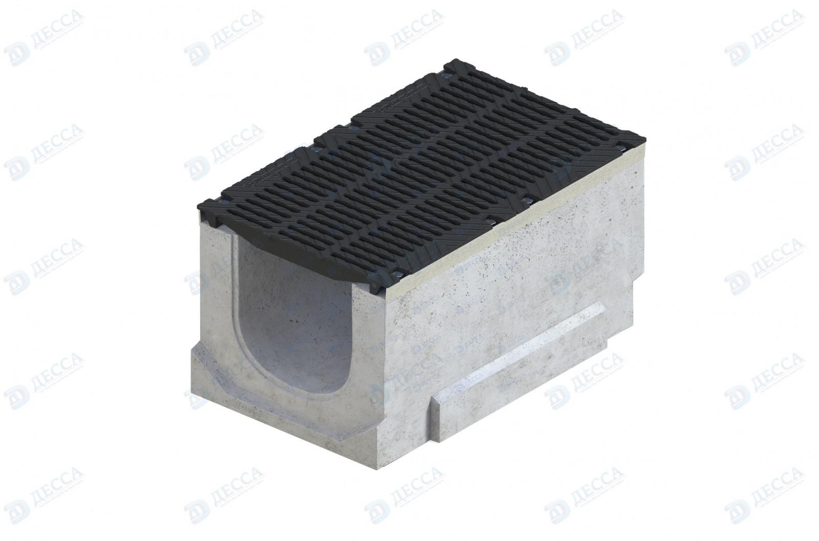 Комплект: ЛВ MAXI -40.55.50- бетонный с решеткой водоприемной ВЧ-50 кл.E (щелевой)