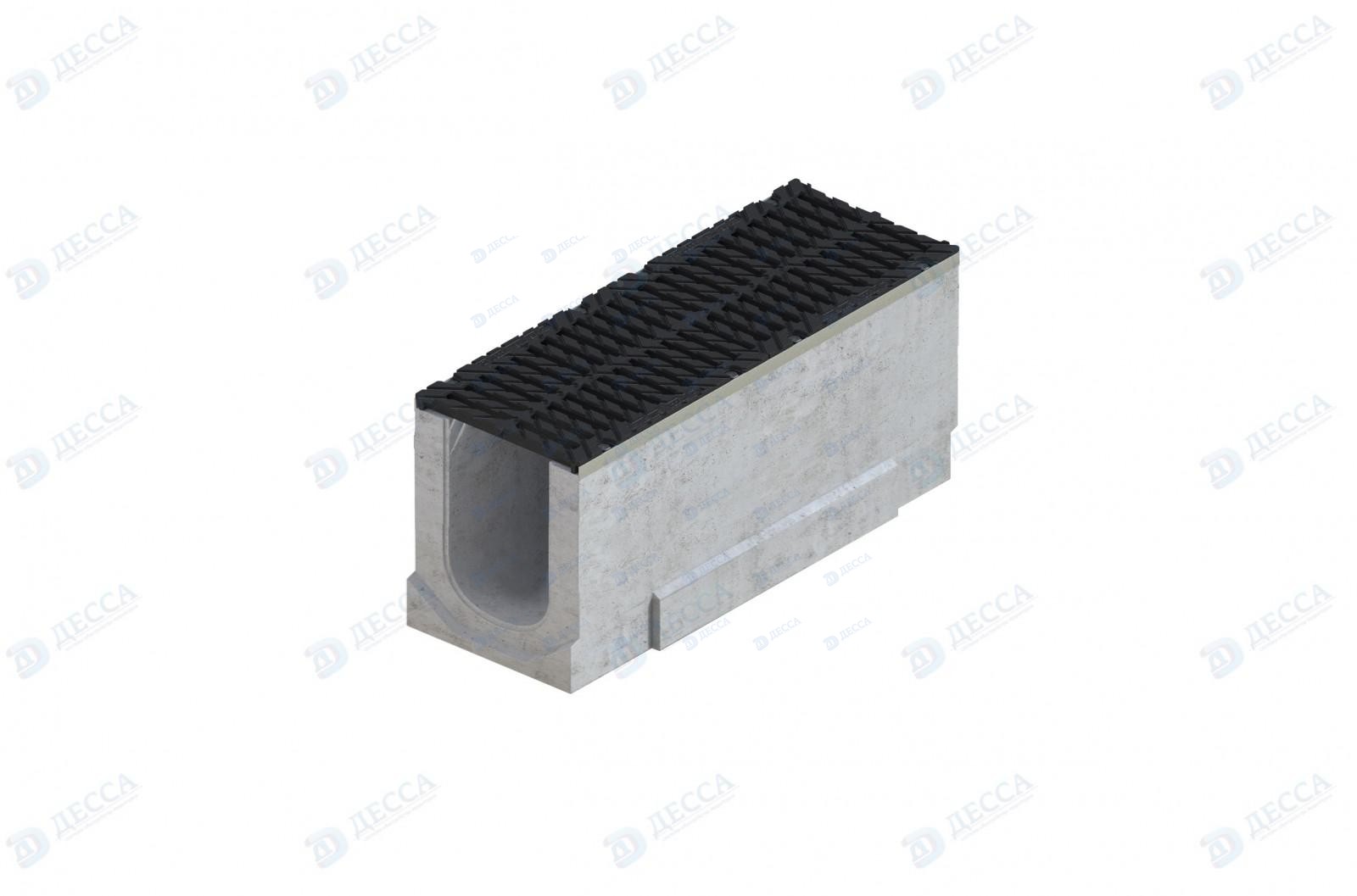 Комплект: ЛВ MAXI -30.43.50- бетонный с решеткой водоприемной ВЧ-50 кл.E (щелевой)