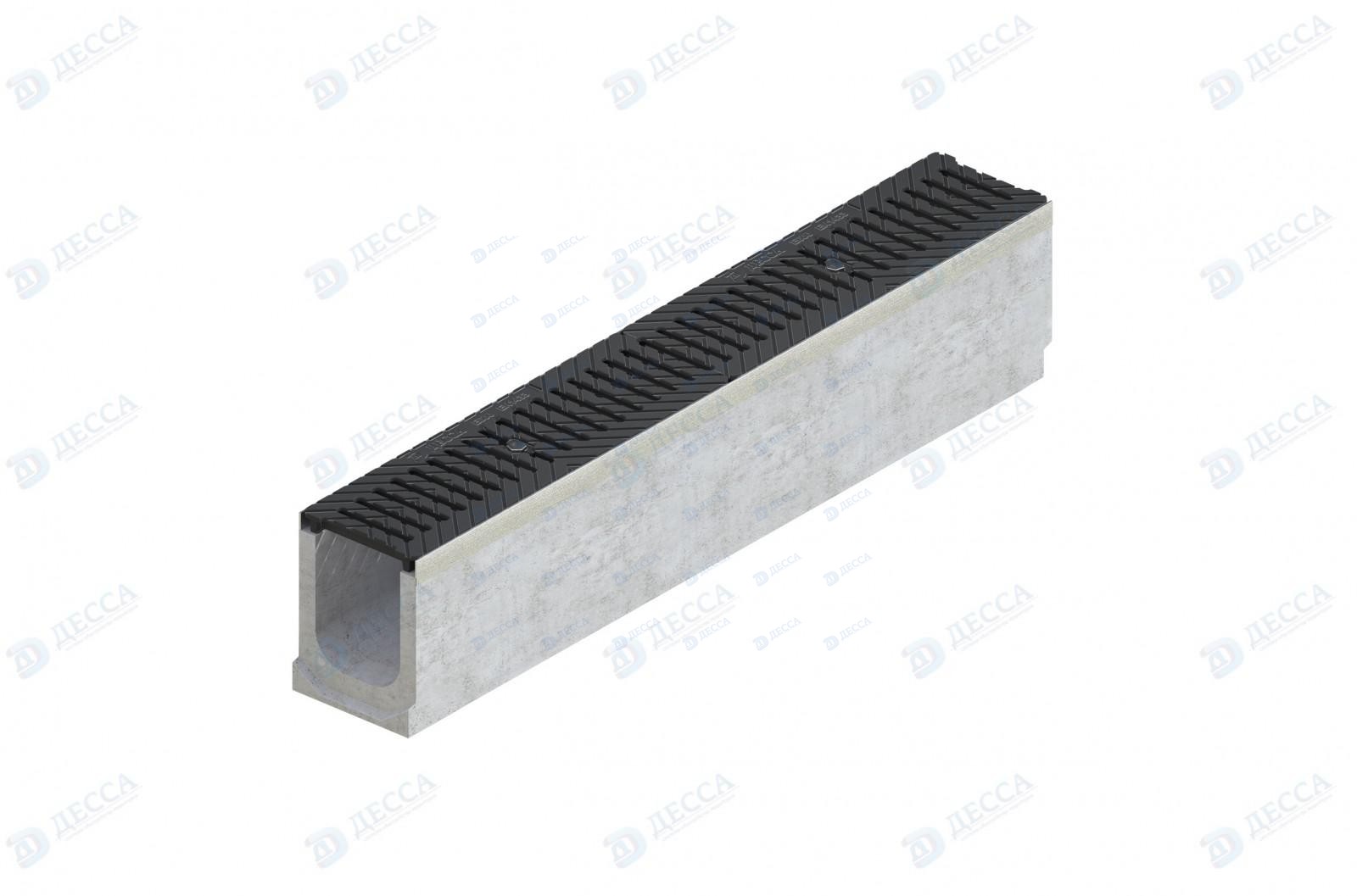 Комплект: ЛВ MAXI -10.16.21- бетонный с решеткой водоприемной ВЧ-50 кл.Е (щелевой)