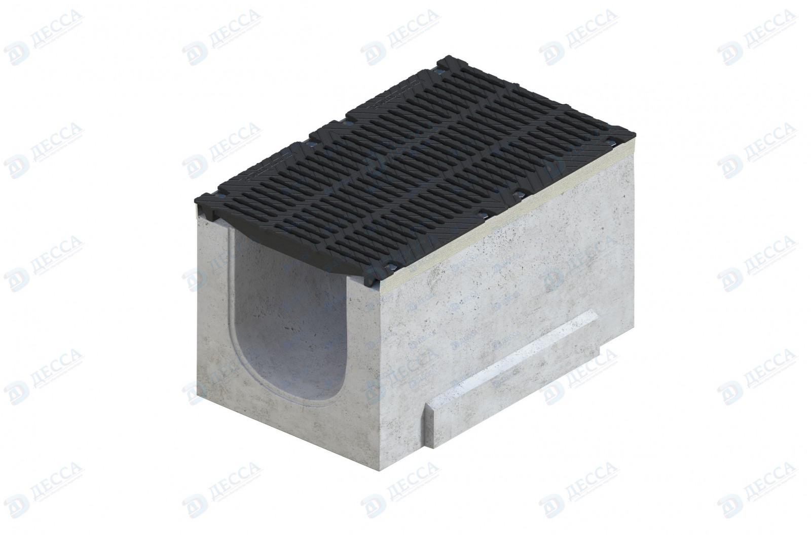 Комплект: ЛВ MAXI -50.65.55- бетонный с решеткой водоприемной ВЧ-50 кл.Е (щелевой)