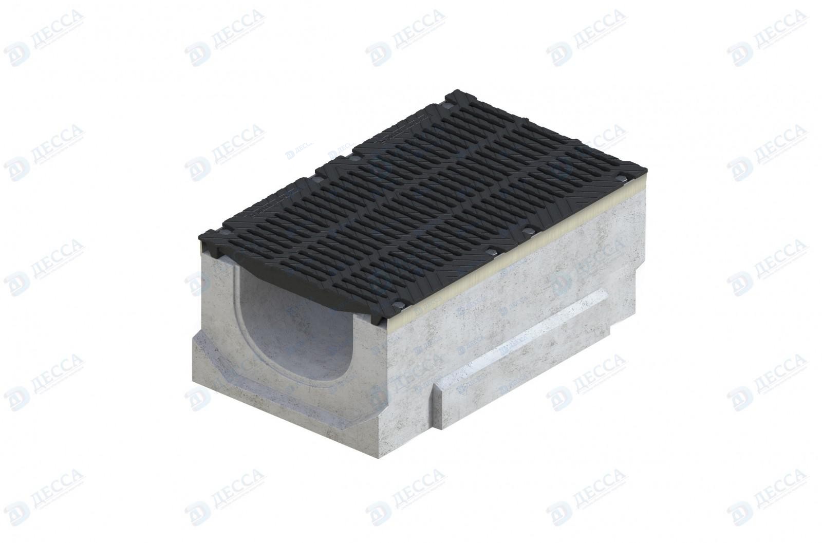 Комплект: ЛВ MAXI -40.55.40- бетонный с решеткой водоприемной ВЧ-50 кл.E (щелевой)