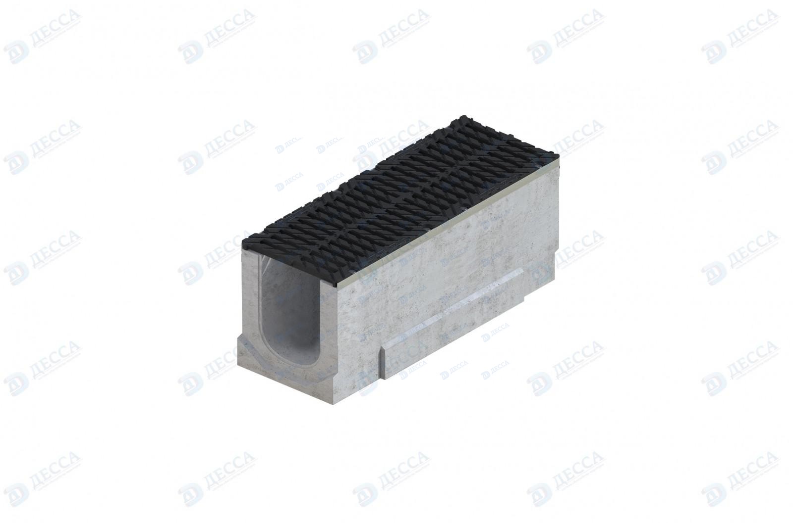 Комплект: ЛВ MAXI -30.43.48- бетонный с решеткой водоприемной ВЧ-50 кл.E (щелевой)