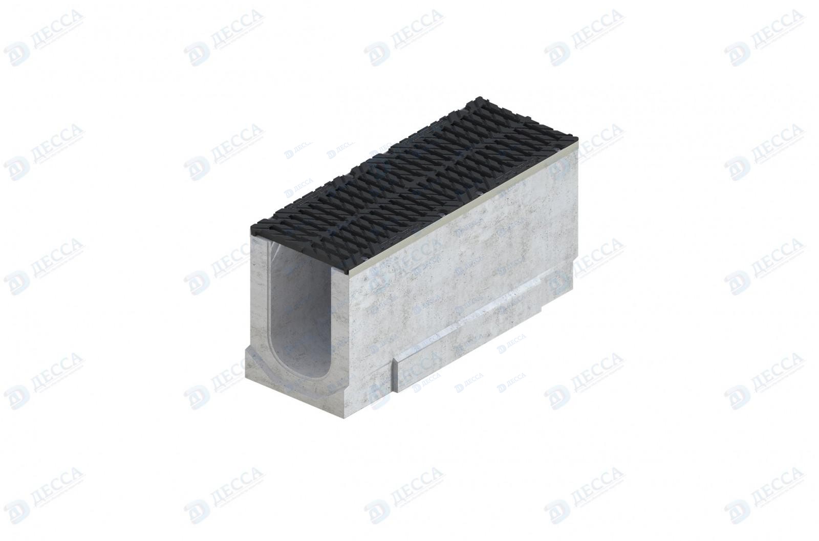 Комплект: ЛВ MAXI -30.43.55- бетонный с решеткой водоприемной ВЧ-50 кл.E (щелевой)