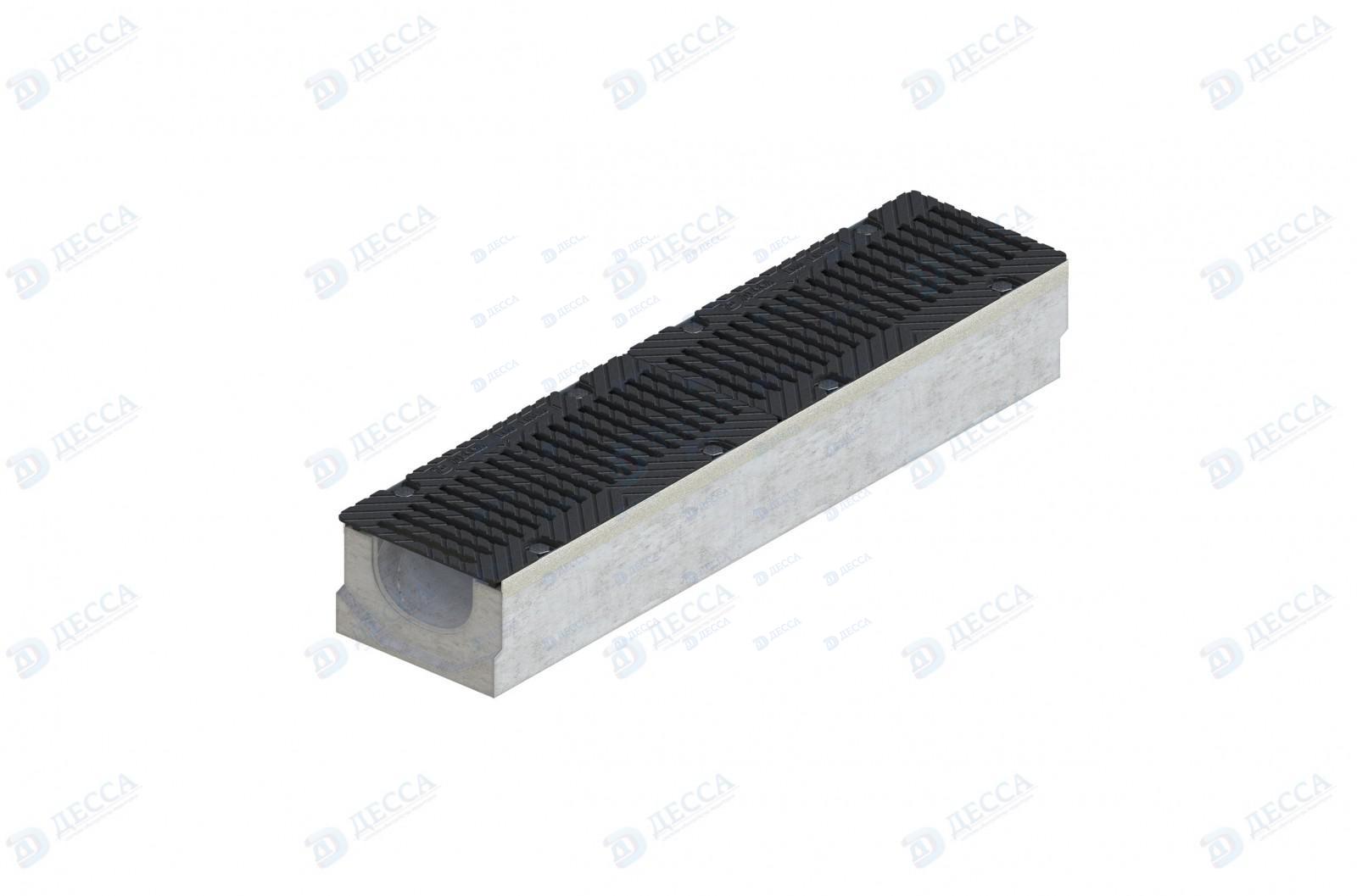 Комплект: ЛВ MAXI Light -15.21.16- бетонный с решеткой водоприемной ВЧ-50 кл.Е (щелевой)