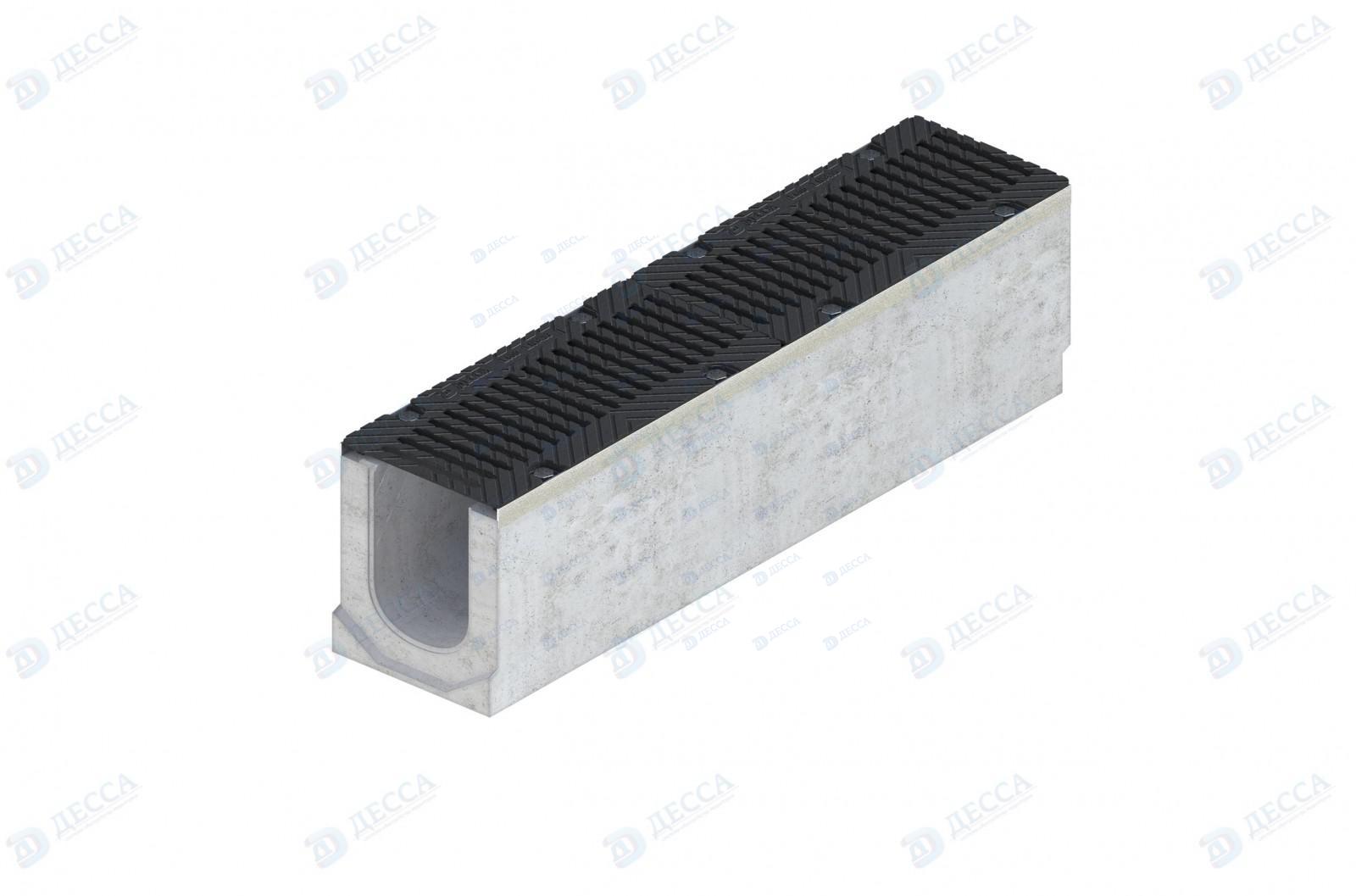Комплект: ЛВ MAXI Light -15.21.28- бетонный с решеткой водоприемной ВЧ-50 кл.Е (щелевой)